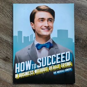 “How to Succeed” Daniel Radcliffe Broadway Program